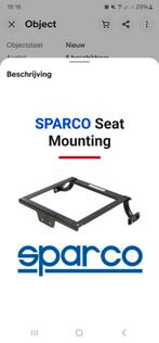 Sparco seat mounting sportstoelen frame, Auto diversen, Tuning en Styling, Ophalen of Verzenden