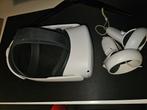 Oculus quest 2 met pro strap., Spelcomputers en Games, Virtual Reality, Ophalen, Zo goed als nieuw, VR-bril, Overige platformen
