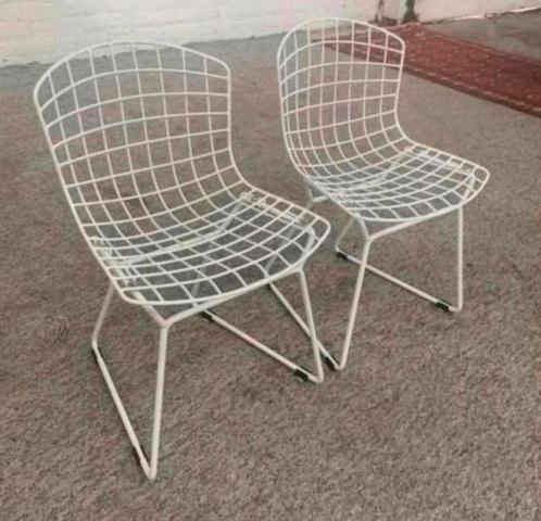 Stoel twee kinder children wire chair Harry Bertoia Knoll, Huis en Inrichting, Stoelen, Ophalen of Verzenden