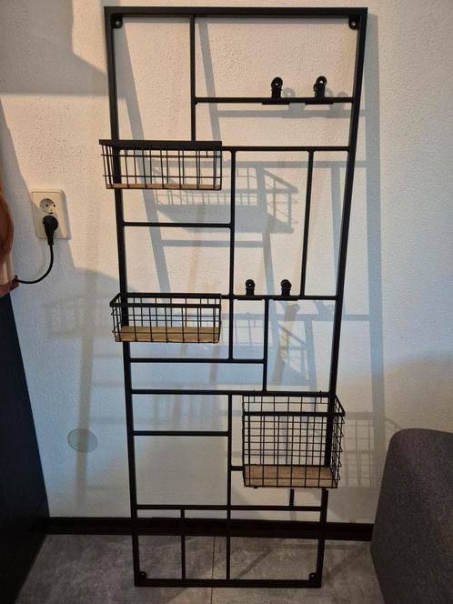 Wandrek XXL met clips 150x55 cm van Xenos, Huis en Inrichting, Woonaccessoires | Wanddecoraties, Zo goed als nieuw, Ophalen