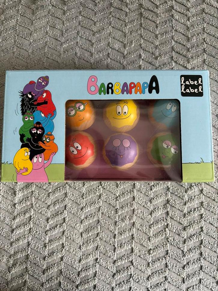 Barbamama Houten Cupcake Set - Label Label, Kinderen en Baby's, Speelgoed | Educatief en Creatief, Nieuw, Bouwen, Verzenden