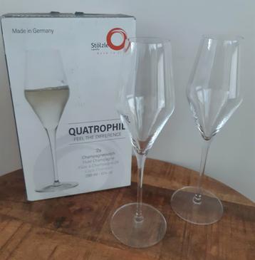 Stolzle Quatrophil Flute Champagneglazen  beschikbaar voor biedingen