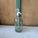 Spuitwaterfles sodafles blank glas origineel spuitfles, Antiek en Kunst, Curiosa en Brocante, Ophalen of Verzenden