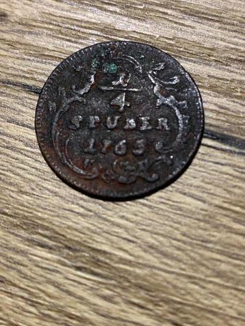 1/4 Stüber 1765 Maximilian Friedrich von Königseck beschikbaar voor biedingen