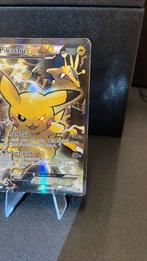 Pikachu EX - XY124 - Black Star Promo - Beschadigd, Ophalen of Verzenden, Zo goed als nieuw, Losse kaart