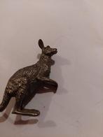 Vintage Tinnen Kangoeroe Beeldje - 6,5 cm, Antiek en Kunst, Ophalen of Verzenden