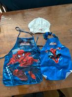 Spiderman Kinderschorten + Koksmuts, Ophalen of Verzenden, Zo goed als nieuw, Blauw, Overige typen