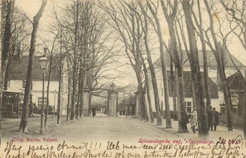 Scheveningsche weg, s Gravenhage - 1903 gelopen, Verzamelen, Ansichtkaarten | Nederland, Gelopen, Utrecht, Voor 1920, Ophalen of Verzenden