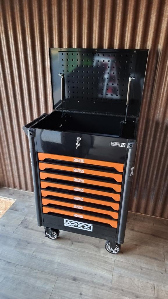 APEX gereedschapwagen 7 laden waarvan 6 laden gevuld, Ophalen of Verzenden, Gevuld