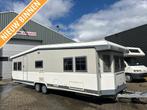 HOBBY 750 UMF LANDHAUS 2005 RONDZIT ENKELE BEDDEN 14995,, Caravans en Kamperen, Caravans, Treinzit, Bedrijf, 2 aparte bedden, 1500 - 2000 kg