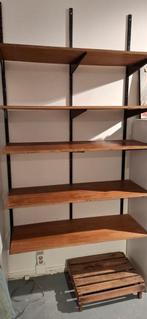 Stevige stellingkast met rails, Ophalen of Verzenden, Gebruikt