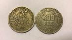 Brazilie 2 x 400 Reis 1901 en 1926., Ophalen of Verzenden, Zuid-Amerika