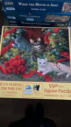 Kerstpuzzel Jigsaw subsout 550 st, Ophalen of Verzenden, 500 t/m 1500 stukjes, Zo goed als nieuw