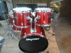 drumstel sparkel rood compleet, Muziek en Instrumenten, Drumstellen en Slagwerk, Ophalen, Zo goed als nieuw, Overige merken