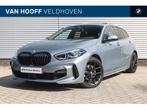 BMW 1 Serie 118i High Executive M Sport Automaat / Panoramad, 136 pk, Gebruikt, Met garantie (alle), Leder en Stof