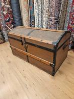 Antieke vintage kist, Info@SlatsAntiek.nl, Tweedehands, Minder dan 50 cm, Ophalen of Verzenden