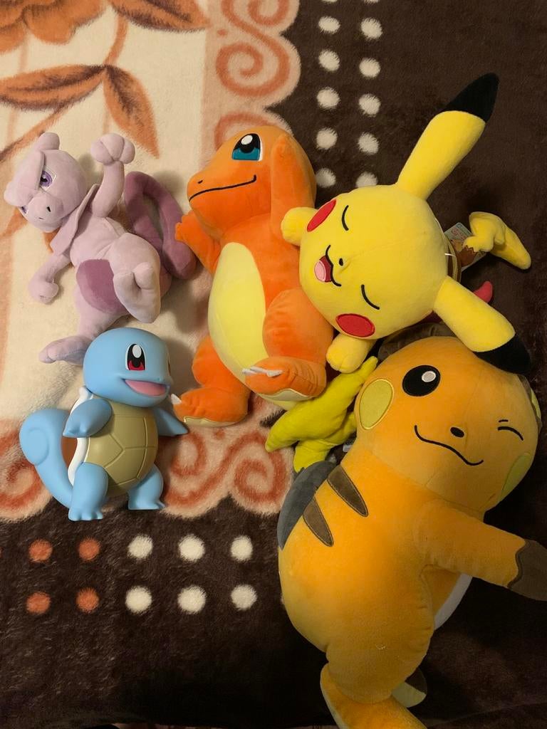 Pokemon knuffels o.a. uit Japan!, Ophalen of Verzenden, Zo goed als nieuw, Overige typen