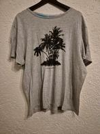 Grijs T-shirt met Palmbomen Print, Ophalen, Pacific Surf, Maat 46/48 (XL) of groter, Zo goed als nieuw
