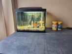 Superfish aquarium start 20 Goldfish compleet met vissen, Dieren en Toebehoren, Ophalen, Zo goed als nieuw, Gevuld zoetwateraquarium