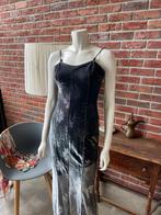 Gala jurk van Key West maat S - Zilver - zwart, Maat 38/40 (M), Douwenmaat 8-3 Meppel, Info@again.nu, Zwart