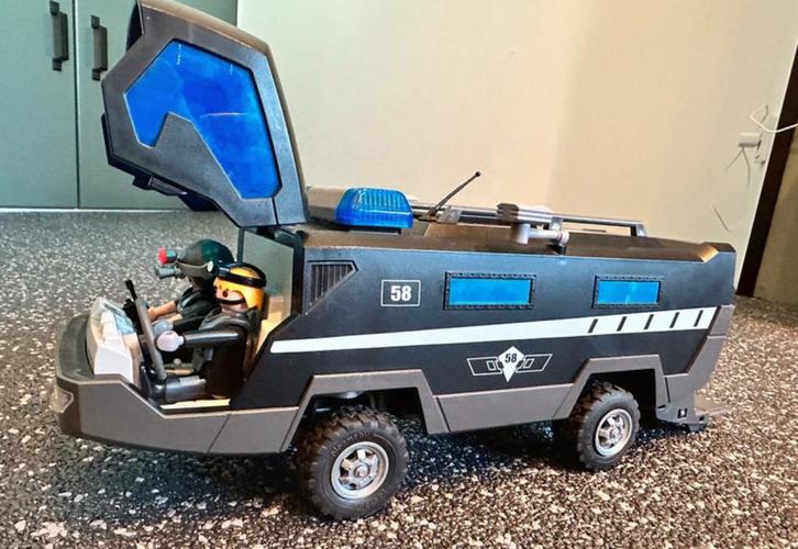 Playmobil set 5564 Police Interventietruck, Kinderen en Baby's, Speelgoed | Playmobil, Zo goed als nieuw, Ophalen of Verzenden