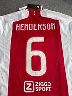 Ajax shirt 23/24 met bedrukking Henderson, Maat XL, Verzenden, Zo goed als nieuw, Shirt
