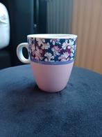 Bloemen mok, Huis en Inrichting, Keuken | Servies, Overige materialen, Ophalen of Verzenden, Zo goed als nieuw, Overige stijlen