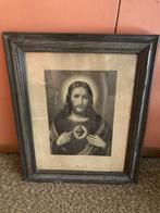 Religieus schilderij van Jezus - 48x55 cm - 15 euro, Antiek en Kunst, Ophalen