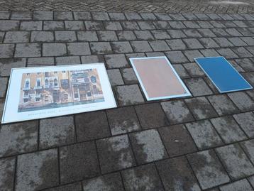 3x grote foto lijst Zie tekst  beschikbaar voor biedingen