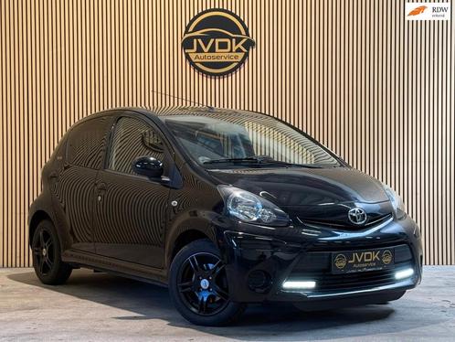 Toyota Aygo Black Edition 2012 – LAGE KM/AIRCO/TOPSTAAT/CA, Auto's, Toyota, Bedrijf, Te koop, Aygo, ABS, Airbags, Airconditioning