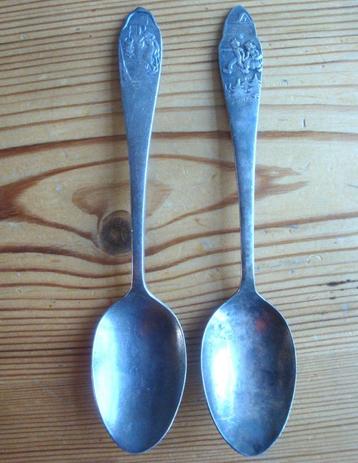 Gero verzilverd kinderbestek sprookje: Hans en Grietje lepel beschikbaar voor biedingen