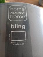 Nieuwe grijze lampenkap Home Sweet Home Bling, Rond, Nieuw, Ophalen of Verzenden, Minder dan 25 cm