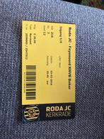 TICKET RODA JC -FEYENOORD 15-16 BEKER, Ophalen of Verzenden, Zo goed als nieuw, Feyenoord, Overige typen