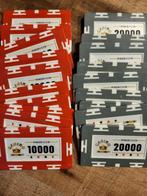 Poker plakkaten 10.000 en 20.000 20 stuks, Een of twee spelers, Ophalen of Verzenden, Nieuw, Poker