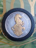 2 Ounce Queen's Beast serie White Horse  . 999 USA Zilver, Verzenden, Zilver