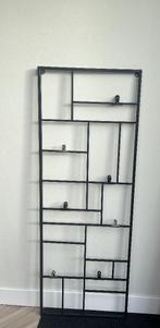 Zwart metalen fotorek / wandrek met clips, Ophalen, Zo goed als nieuw, Overige typen