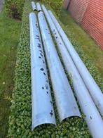 Plastic dakgoten, Doe-het-zelf en Verbouw, Buizen en Afvoer, Ophalen, Gebruikt, Pvc, Minder dan 20 mm