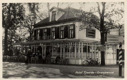 Hotel Tjaarda - Oranjewoud - gelopen, Verzamelen, Ansichtkaarten | Nederland, Gelopen, Utrecht, 1940 tot 1960, Ophalen of Verzenden