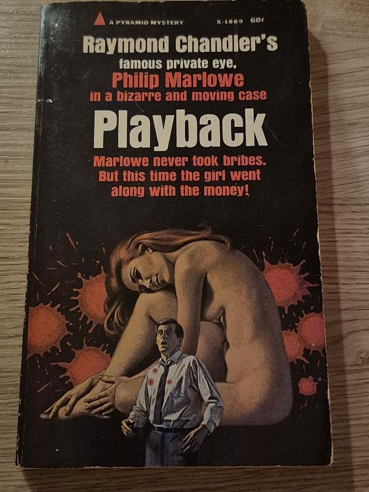 Playback – Raymond Chandler | Pyramid Mystery 1968, Boeken, Thrillers, Gelezen, Amerika, Ophalen of Verzenden