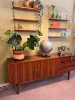 Vintage sideboard dressoir tv meubel palisander, Ophalen of Verzenden, Zo goed als nieuw, 25 tot 50 cm, 150 tot 200 cm