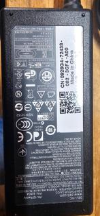 Adapter / Oplader Dell laptop 240V met netkabel, Ophalen of Verzenden, Gebruikt