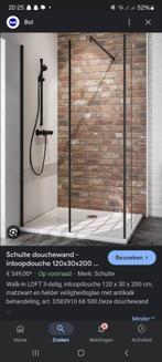 Schulte douchewand-inloopdouche nieuw., Doe-het-zelf en Verbouw, Ophalen, Nieuw, Glas, Douche