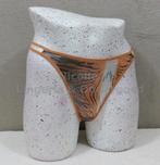 String Tijger maat S en M (373), Nicolle_Lingerie, Ophalen of Verzenden, Bruin, String