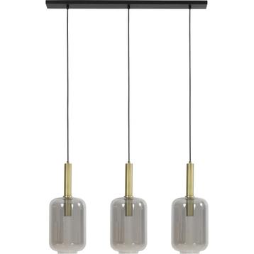 NIEUWE! LEKAR hanglamp 3-lichts (antiek brons) beschikbaar voor biedingen