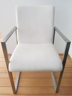 Eetkamer stoelen, Ophalen, Gebruikt, Wit, Metaal
