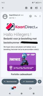 Fortnite kaart 12.50, Eén persoon, Cadeaubon