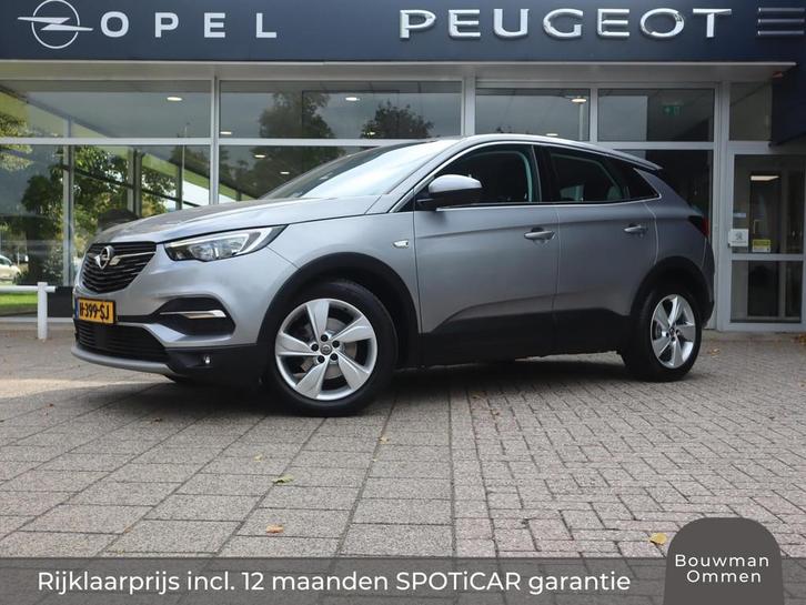 Opel Grandland X Innovation Turbo 130pk S&S, Rijklaarprijs,, Auto's, Opel, Bedrijf, Te koop, Grandland X, Achteruitrijcamera, Airconditioning