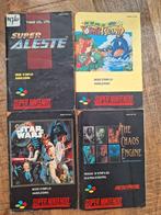 Snes manuals Aleste, Star Wars, Yoshi island, Chaos engine, Avontuur en Actie, 1 speler, Ophalen of Verzenden, Zo goed als nieuw