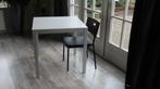 tafels en stoelen, Huis en Inrichting, Tafels | Eettafels, Ophalen, Vierkant, 50 tot 100 cm, Zo goed als nieuw