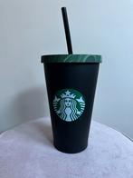 Starbucks Beker Zwart met Groen Marmer - Nieuw!, Huis en Inrichting, Keuken | Servies, Ophalen of Verzenden, Nieuw